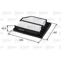 Valeo Vzduchovy filtr