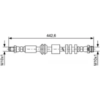 Bosch Bremsschlauch 1 987 481 732