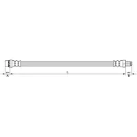 METZGER Bremsschlauch 4110372