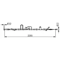 Bosch Seilzug, Feststellbremse 1 987 482 918