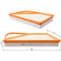 Knecht Luftfilter MAHLE LX1091/1