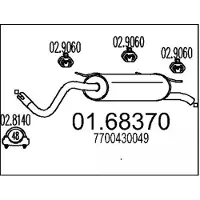 MTS Endschalldämpfer 01.68370