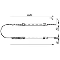 Bosch Seilzug, Feststellbremse 1 987 477 113