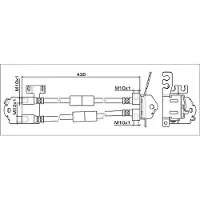 METZGER Bremsschlauch 4111557