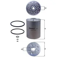 Knecht Kraftstofffilter KX 24D für Ford Renault Citroën Peugeot Fiat Lancia Volvo