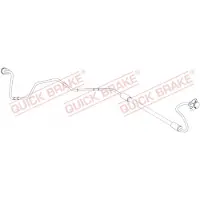 Quick Brake Bremsschlauch [Hersteller-Nr. 96.014] für Citroën, Peugeot, Ds