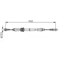 Bosch Seilzug, Feststellbremse 1 987 482 548