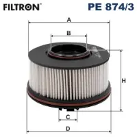 FILTRON Kraftstofffilter PE 874/3