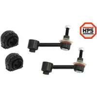 MAPCO 53827HPS Stabilisatorlager Reparatursatz für VW Golf VI Variant (AJ5) Hinten 15mm Gummilager