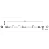 METZGER Bremsschlauch GREENPARTS 4111742