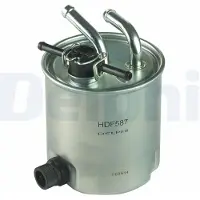 Delphi Kraftstofffilter HDF587 für NISSAN NP300 Navara Pickup (D40) Leitungsfilter