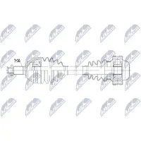 NTY NPW-VW-229 Antriebswelle Vorne Links für VW POLO (AW1, BZ1) für AUDI A1 Sportback (GBA) für SKODA Kamiq (NW4) Scala Schrägheck für SEAT IBIZA V