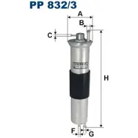 FILTRON Kraftstofffilter PP 832/3