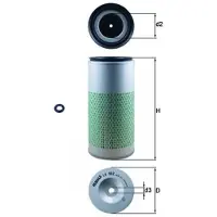 MAHLE ORIGINAL Luftfilter LX 952