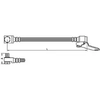 METZGER Bremsschlauch 4112545