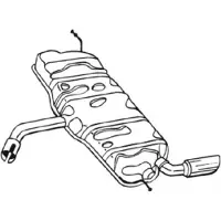 Bosal Endschalldämpfer 233-127