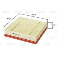 Valeo Luftfilter 585207 für Opel Omega B Caravan