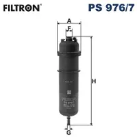 WIX FILTERS Kraftstofffilter PS 976/7