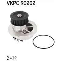 Skf Wasserpumpe Motorkühlung VKPC 90202 für Daewoo Chevrolet Lanos Aveo Kalos