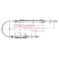 METZGER Seilzug, Feststellbremse 1171.1