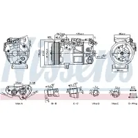 Nissens Klimakompressor 891141
