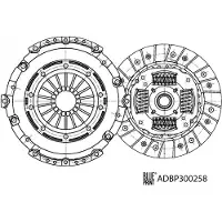 Blue Print Kupplungssatz Kupplung für SUZUKI SX4 (EY, GY) ADBP300258
