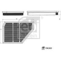 FEBI BILSTEIN Luftfilter 196383