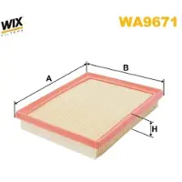 WIX FILTERS Luftfilter WA9671