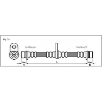 METZGER Bremsschlauch 4113290