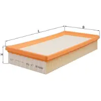 MAHLE ORIGINAL Luftfilter LX 756