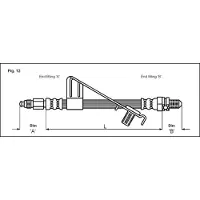 METZGER Bremsschlauch 4112527