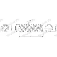 Monroe Fahrwerksfeder SPRINGS SP4093