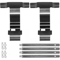 Textar 82544200 Zubehörsatz Scheibenbremsbelag Vorne für AUDI A6 Avant (4F5, C6) A6 Limousine (4F2, C6)