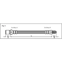 METZGER Bremsschlauch 4114783