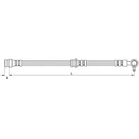METZGER Bremsschlauch 4111634