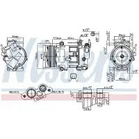 Nissens Klimakompressor 890606