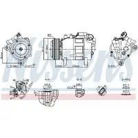 Nissens Klimakompressor 891148