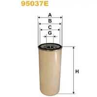 WIX FILTERS Kraftstofffilter 95037E für VOLVO 7500 Anschraubfilter