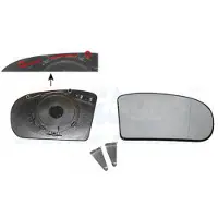 VAN WEZEL Spiegelglas, Außenspiegel * HAGUS * 3032838