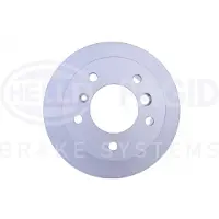 Hella Bremsscheibe Hinterachse Voll [Hersteller-Nr. 8DD355111-901] für Mercedes-Benz, Puch, VW