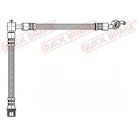 Quick Brake Bremsschlauch [Hersteller-Nr. 58.814] für Toyota