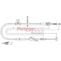 METZGER Seilzug, Feststellbremse 11.5745
