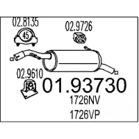 MTS Endschalldämpfer 01.93730