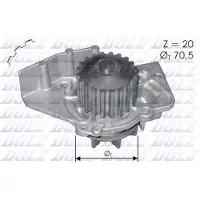 DOLZ Wasserpumpe C120