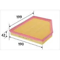 Valeo Luftfilter 585559 für Alpina BMW B5