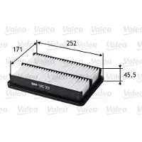 Valeo Luftfilter 585201 für Kia Hyundai Sportage II Cerato I Tucson
