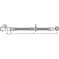 METZGER Bremsschlauch 4111071