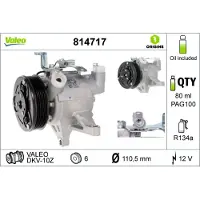 Valeo Klimakompressor 814717