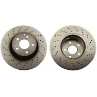 TRW Bremsscheibe DF4149S vorne, perforiert, geschlitzt, 1 Stück