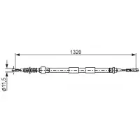 Bosch Seilzug, Feststellbremse 1 987 482 874
